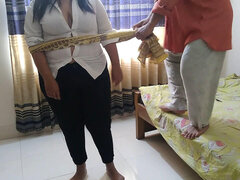 18, Stor svart kvinne, Par, Fetisj, Hjemmelaget, Kontor