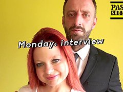 Busty Redhead Summer Angel Lee Dominated