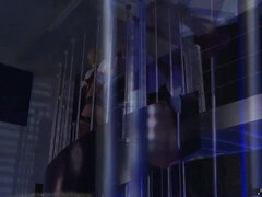 Tussi, Grosse titten, Blondine, Spermaladung, Hardcore, Absätze, Strümpfe, Titten