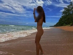 Amatør, Strand, Røske, Milf, Naken, Petite, Offentlig, Toalett