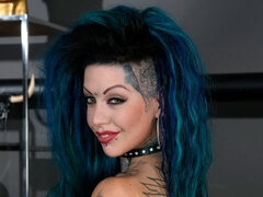 Analny, Duży tyłek, Brunetka, Styl na pieska, Kobiety mężczyzna, Hardcore, Tatuaż, Trójkąt