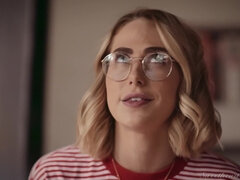 Sweet young lesbians in erotic action - One Kiss Scene 1 - starring Abigail Mac