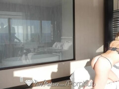 큰 가슴, 금발의, 오랄섹스, 하드코어, 밀프, 엄마, 현실, 젖가슴