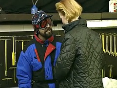 In den arsch, Grosser schwanz, Blasen, Fetisch, Faustfick, Hardcore, Rotschopf, Flotter dreier