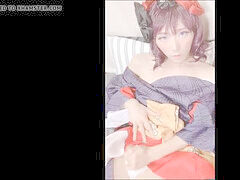 Amateur, Grosse bite, Jeunes transsexuelles thaïlandaises, Masturbation, Transsexuelle, Solo, Adolescente, Nénés