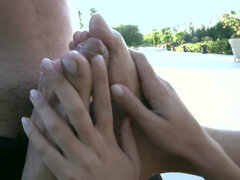 Μωρό, Ξανθιά, Πίπα, Χύσιμο, Πούτσος, Φυσικά βυζιά