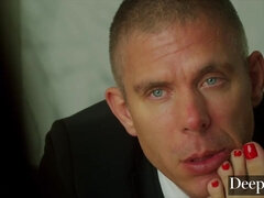 Kukk suging, Utroskap, Par, Dype svelg, Fotjobb, Røff