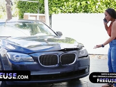 😈Carmela Clutch’s car crash consequences: freeuse sex deal with sonny