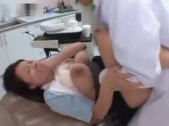 Japanese nurse fucked upskirt by horny doctor segment