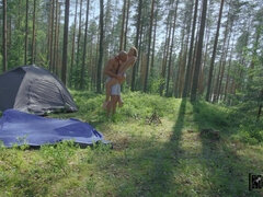 Camping With Mia - outdoor reality hardcore feat Bald Bandini