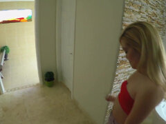 Blasen, Braunhaarige, Handjob, Hardcore, Hd, Natürlichen titten, Rasiert, Titten