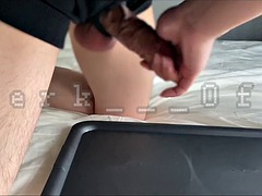 Amatoriale, Asiatica, Grande cazzo, Schizzo di sborra, Sega, Massaggio, Mamma che vorrei scoparmi