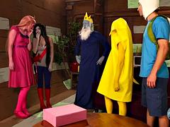 Assventure Time: Blowjob, Doggy  Cowgirl Porn