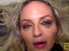 큰 가슴, 금발의, 깊은목구멍, 페티쉬, 밀프, 현실, 고함치는, 스타킹