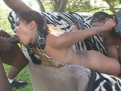 Amerikanisch, Grosser arsch, Schwarz, Britisch, Doppelpenetration, Riesenschwanz, Monster, Flotter dreier