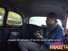 Female Fake Taxi Hot fuck and facial finish after sexy back seat photos