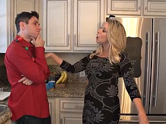 素人, デカパイ, ブロンド, イく瞬間, ドイツ人, パーティ, 義母, 妻