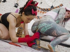 Anale, Bizzarro, Estremo, Inserzione, Masturbazione, Magra, Tatuaggi