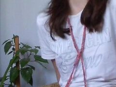 18, Amatør, Brunette, Fetish, Trusser, Røvhåret, Solo, Teenager