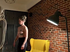 Submissive Slave Intense Spanking - Amateur BDSM Bondage