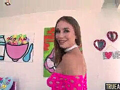 Anaal, Grote kont, Pijpbeurt, Sperma, Klein, Tieten likken