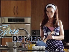 Stor kuk, Brunett, Hd, Milf, Stockings, Trekant