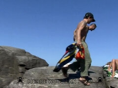 Πίπα, Μελαχροινή, Χύσιμο, Ευέλικτη, Σκληρό, Γυμνός, Πίρσινγκ, Μεγάλες ρώγες