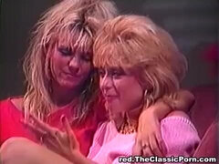 Lesbian mouth petting dripping nub