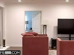 Vacker, Stora tuttar, Långt ner i halsen, Hd, Milf, Fru