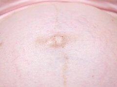 Belly Movements From Inside & Belly Worshipping