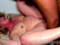 Store pupper, Blond, Kukk suging, Sperm skott, Raseblandet, Brystvorter, Fitte, Trekant