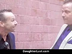 Abnormal stepparents nail each other's teen -