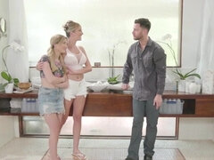 Красотки, Большие сиськи, Блондинки, Минет, Массаж, Втроем