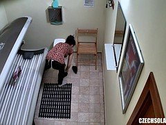 Leie, Tschechisch, Muschi, Rasiert, Spanner