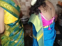 Hot Tamil Lesbian Kitchen Romance with Palani69 and Laxi Ammu