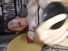 Masturbace, Dospělé, Orgasmus, Pička, Španělské, Hračky