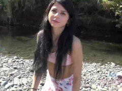 Despelote, Novia, Orgasmo, Al aire libre, Pov, Afeitado, Tetas, Voyeur