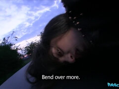 Amateur, Anal, Cul, Sucer une bite, Voiture, Tromperie, Argent, Public