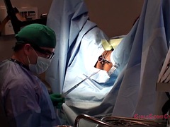 Doktor, Fetisch, Blottande, Handskar, Gynekologi, Latex, Porrstjärnor, Tonåring