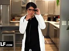 Κώλος, Νταντά, Συνελήφθη, Γιατρός, Ηδ, Λατίνα, Ώριμη, Τρίο