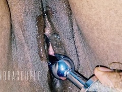 Desi Aunty Anal Fucking with Ass Plug in India