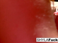 Shyla & Bridgette B are a perfect match of 2 busty blonde lesbians: Shyla stylez