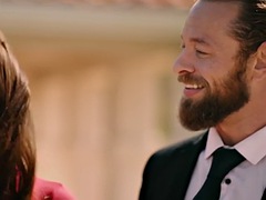 Tyttö, Suihinotto, Ruskeahiuksinen, Eroottinen, Käsihoito, Korkokengät, Ulkona