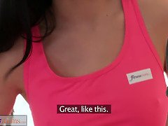 Schizzo di sborra, Gruppo, Hardcore, Hd, Tette naturali, Orgasmo, Sport, Terzetto