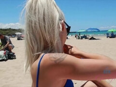 Amatør, Blond, Fotjobb, Kjæreste, Orgasme, Utendørs, Fitte, Pupper