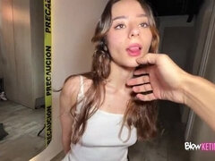 18, 아마추어, 오랄섹스, 귀여운, 깊은목구멍, Hd, 집에서 만든, 셀카