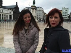 Enthousiasteling, Bruinharig, Frans, Ondergoed, Roodharige vrouw, Slet, Trio, Speelgoed