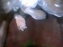 Stor rumpe, Kukk suging, Sperm skott, Hjemmelaget, Onani, Alene