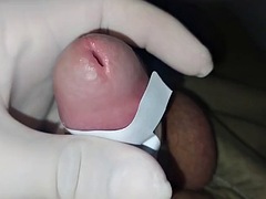 사정 샷, 닥터, 페티쉬, 게이, 라텍스, 랑제리, 혼자, 웹캠