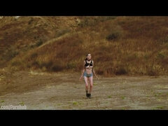 Bondage sadomaso, Brunetta, Dominazione, Fetish, Hd, Umiliazione, All'aperto, Legati